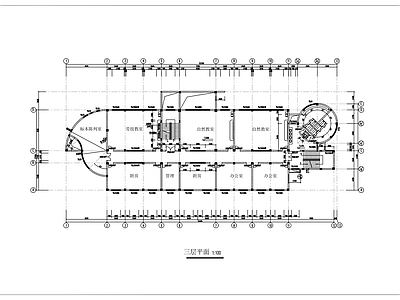 现代学校建筑 小学综合楼图纸 方案 施工图