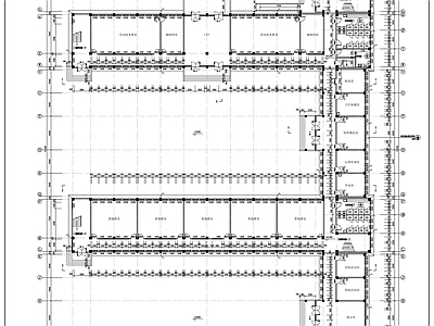 现代学校建筑 小学教学楼方案 施工图