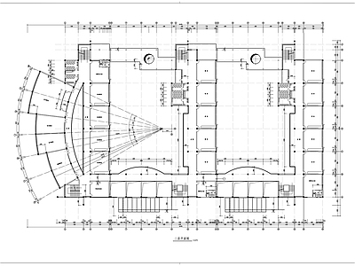 现代学校建筑 小学教学楼方案 施工图