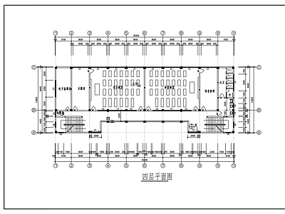 现代学校建筑 小学科技楼方案 施工图