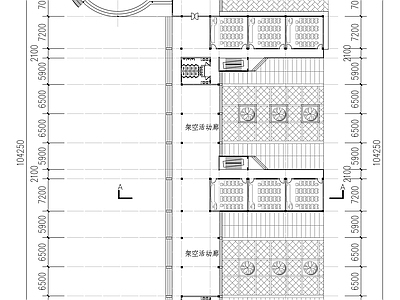 现代学校建筑 小学设计图方案 施工图