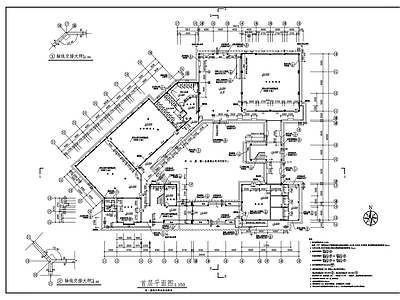 现代学校建筑 实验小学科教艺术 楼方案 施工图