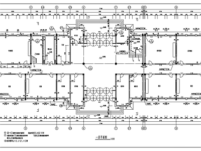 现代学校建筑 小学教学楼平面 方案 施工图