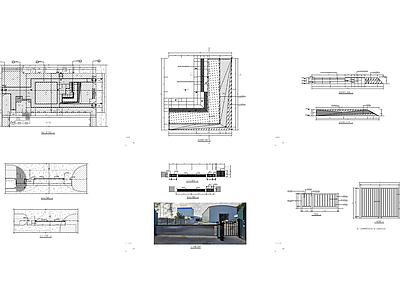 其他办公工业景观 工业景观设计 两例 产业园 施工图