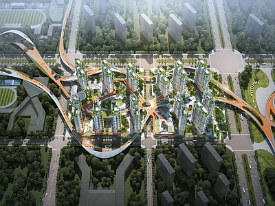 现代小区建筑 好房子竞赛 四代宅 未来社区
