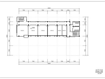现代学校建筑 学校办公楼方案 施工图