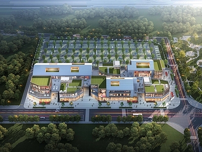 现代商业街 街区型商业 生活市场