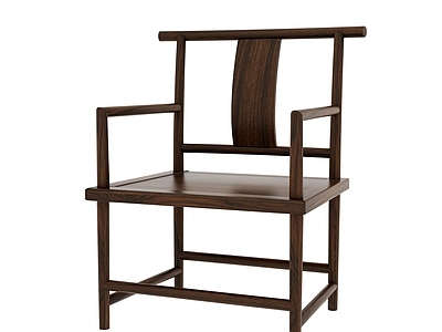 新中式中古餐椅 木椅