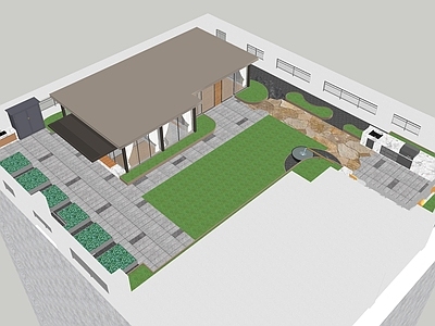 现代屋顶花园 现代屋顶花园