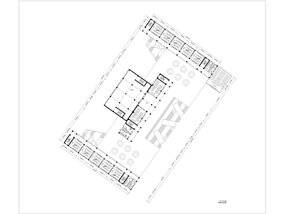 现代学校建筑 32班小学 对称性 施工图