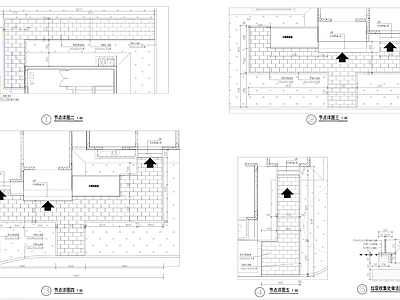 示范区景观 风景园林专业 景观专业 毕业设计 住宅区景观 施工图