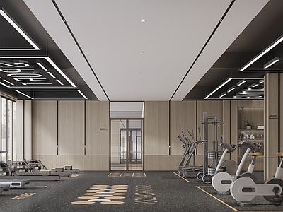 现代健身房 现代健身房