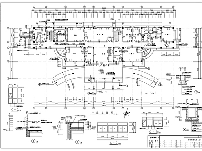 现代办公楼建筑 综合楼 施工图