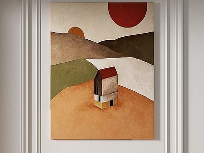 现代简约挂画 客厅挂画 玄关挂画 办公室挂画