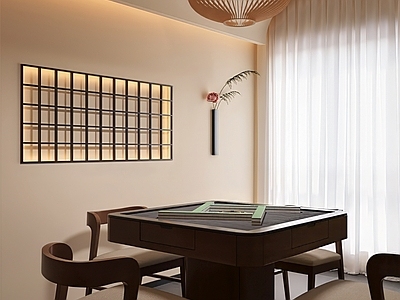 现代中式其他娱乐室 棋牌室 麻将馆