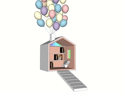 现代中式其他景观小品 树屋 书屋 儿童书屋 庭院小屋 木屋