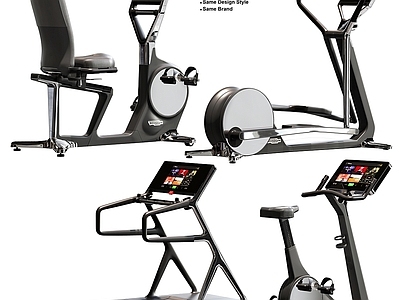 现代健身器材 现代健身器材 跑步机 椭圆机 动感单车