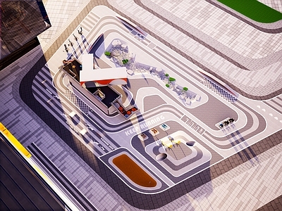 现代儿童游乐空间 商业广儿童活动区