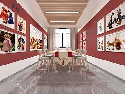 现代服务中心 休息区