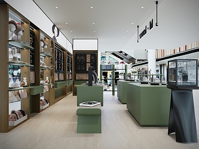 现代其他商业空间 首饰珠宝帽子店