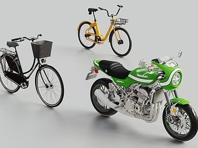 摩托车 摩托车 自行车 非机动车