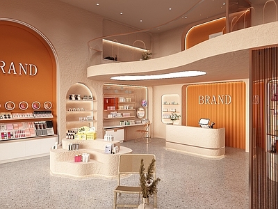 现代化妆品店 美妆店 化妆品店