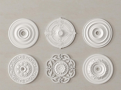 法式雕花 角花 窗花 灯盘