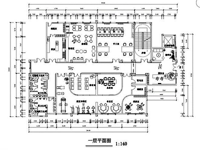 现代其他公共建筑 养老建筑 施工图