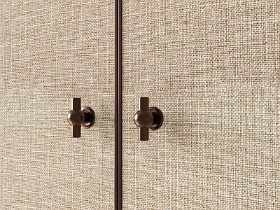 现代复古柜门 现代复古柜门 材料构件 拉手