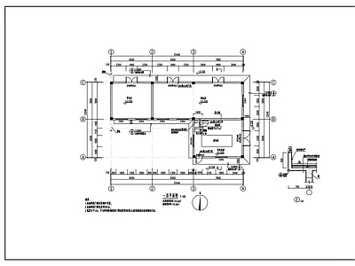 现代其他建筑 发电机房变配电房 施工图