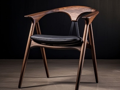 新中式餐椅 新中式单椅 新中式休闲椅 单椅