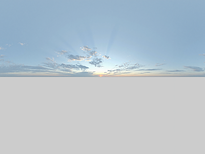 现代天空HDR 白天天空