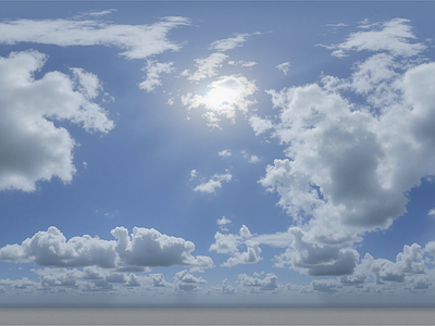 现代天空HDR 白天天空