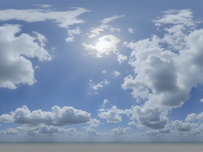 现代天空HDR 白天天空