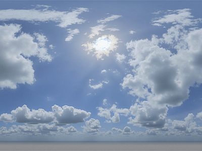 现代天空HDR 白天天空