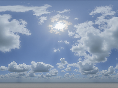现代天空HDR 白天天空