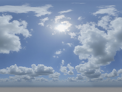现代天空HDR 白天天空