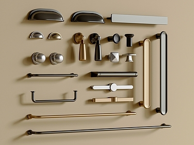 现代拉手 柜门拉手 门拉手