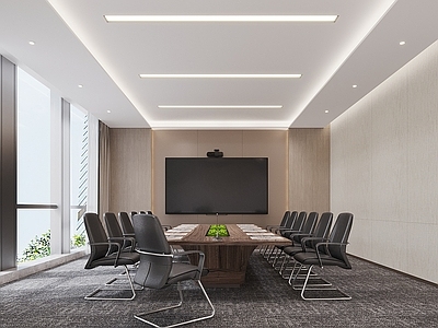 现代会议室 现代会议室 小型会议室 培训会议室
