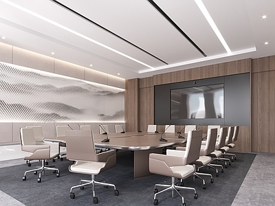 现代会议室 现代会议室 小型会议室 办公会议室