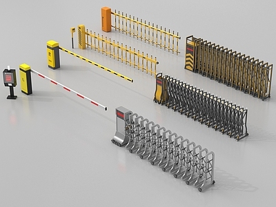 交通配件 闸口 道闸 现代电动伸缩门