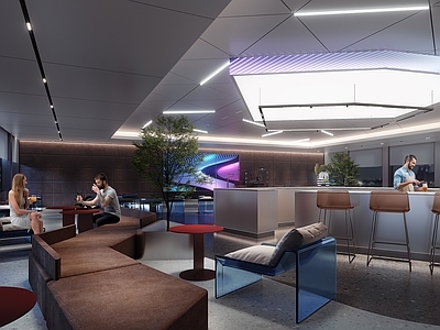 现代酒吧 现代酒吧 游轮酒吧夜景