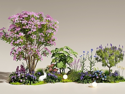 现代室内景观 室内景观 景观造景 庭院景观 景观树 花草组合