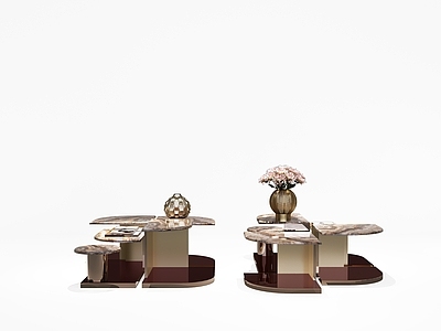 现代轻奢几类组合 维诗纳茶几 现代轻奢茶几
