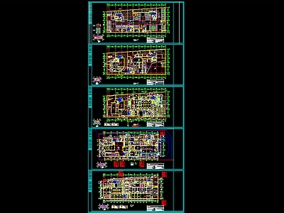 现代行政机构建筑 派出所全套图纸 公安局 派出所 城管所 消防局 施工图