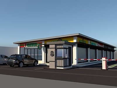 现代其他商业建筑 便利店