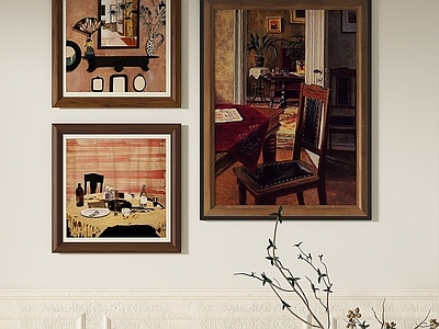 欧式复古挂画 书房挂画 茶室挂画 客厅挂画 玄关挂画 办公室挂画
