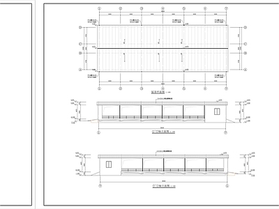 现代其他建筑 羊舍 羊圈 钢结构畜舍 施工图