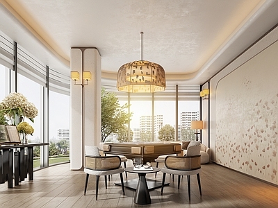 现代轻奢棋牌室 棋牌室 包房 会所 售楼处包房 酒店包房