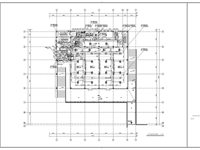 通风系统 教职工及学生食堂 施工图